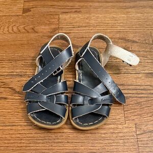 Navy Salt Water sandals